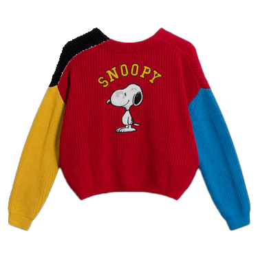 Lazy Oaf x Peanuts Double Breasted Cardigan