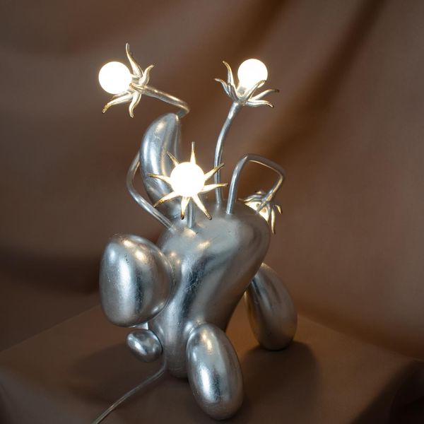 La Fleur Fanée Lamp, metal version