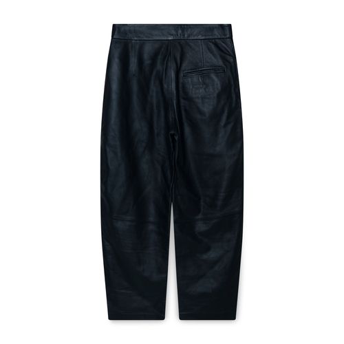 Toteme Straight Leather Trousers