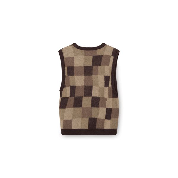 Stussy Wobbly Check Sweater Vest