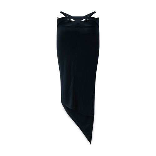 Asymmetrical Thong Skirt