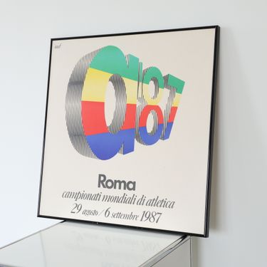 ROMA World Championship Original Print, 1987