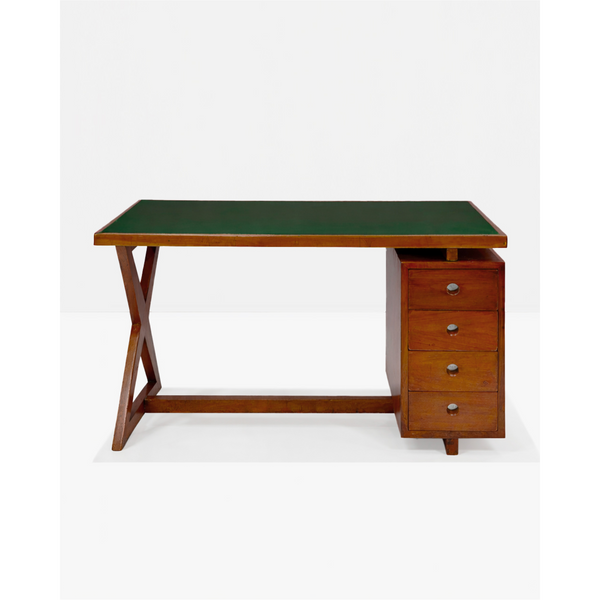 Administrative Desk by Pierre Jeanneret, 1950