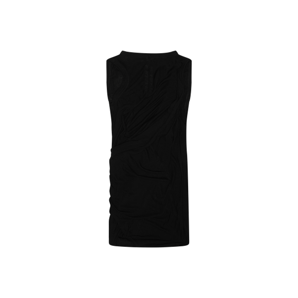 Rick Owens Black Draped Mini Dress