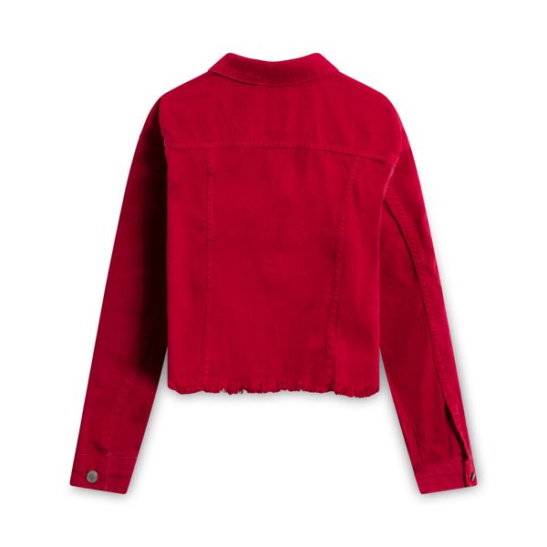 Brandy Melville John Galt Denim Jacket - Red