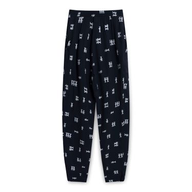 Vintage Navy Graphic Trousers
