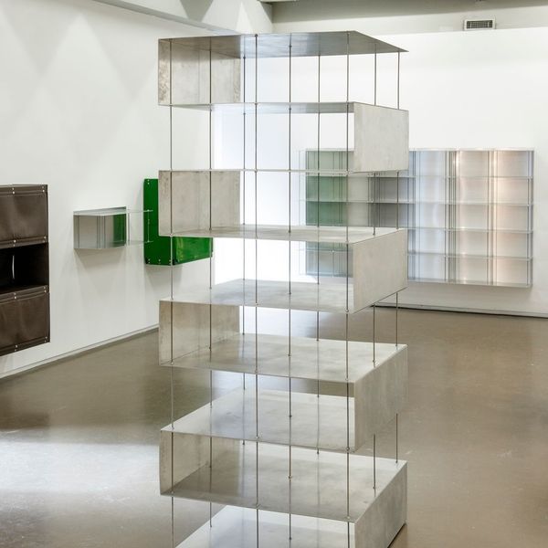 Tower, Aluminium Shelf Series By Giseok Kim