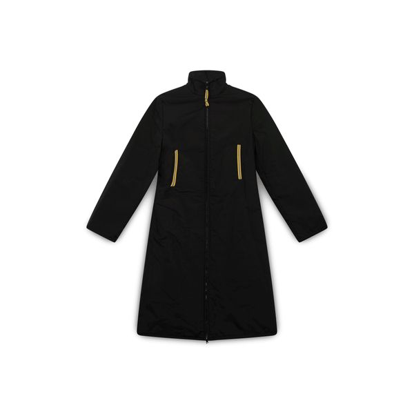 Miu Miu Black Long Nylon Jacket