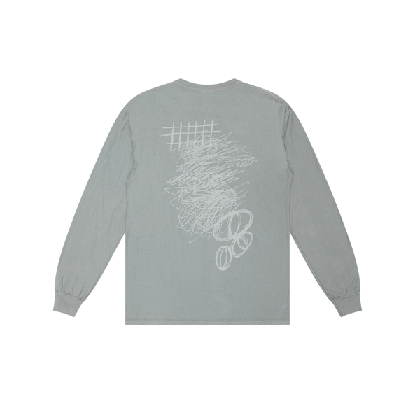 Reginald Sylvester II x Hypebeast 21 Grey Long Sleeve Tee