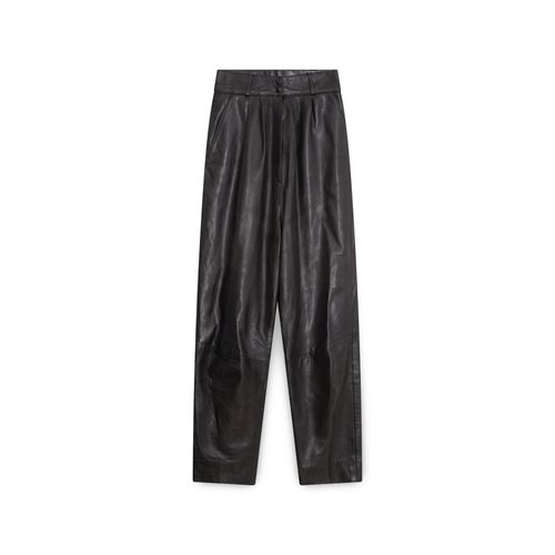 Roger Edwards Black Leather Pants