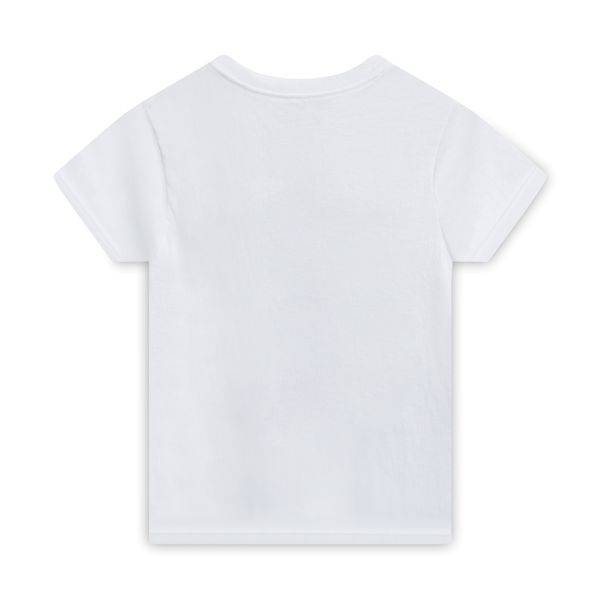 "I love you." White Baby Tee