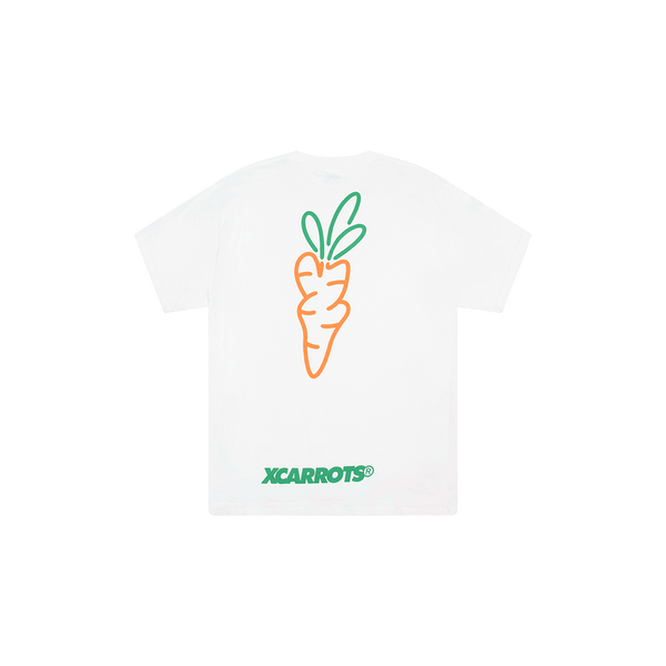 Carrots x XLARGE White Pocket Tee