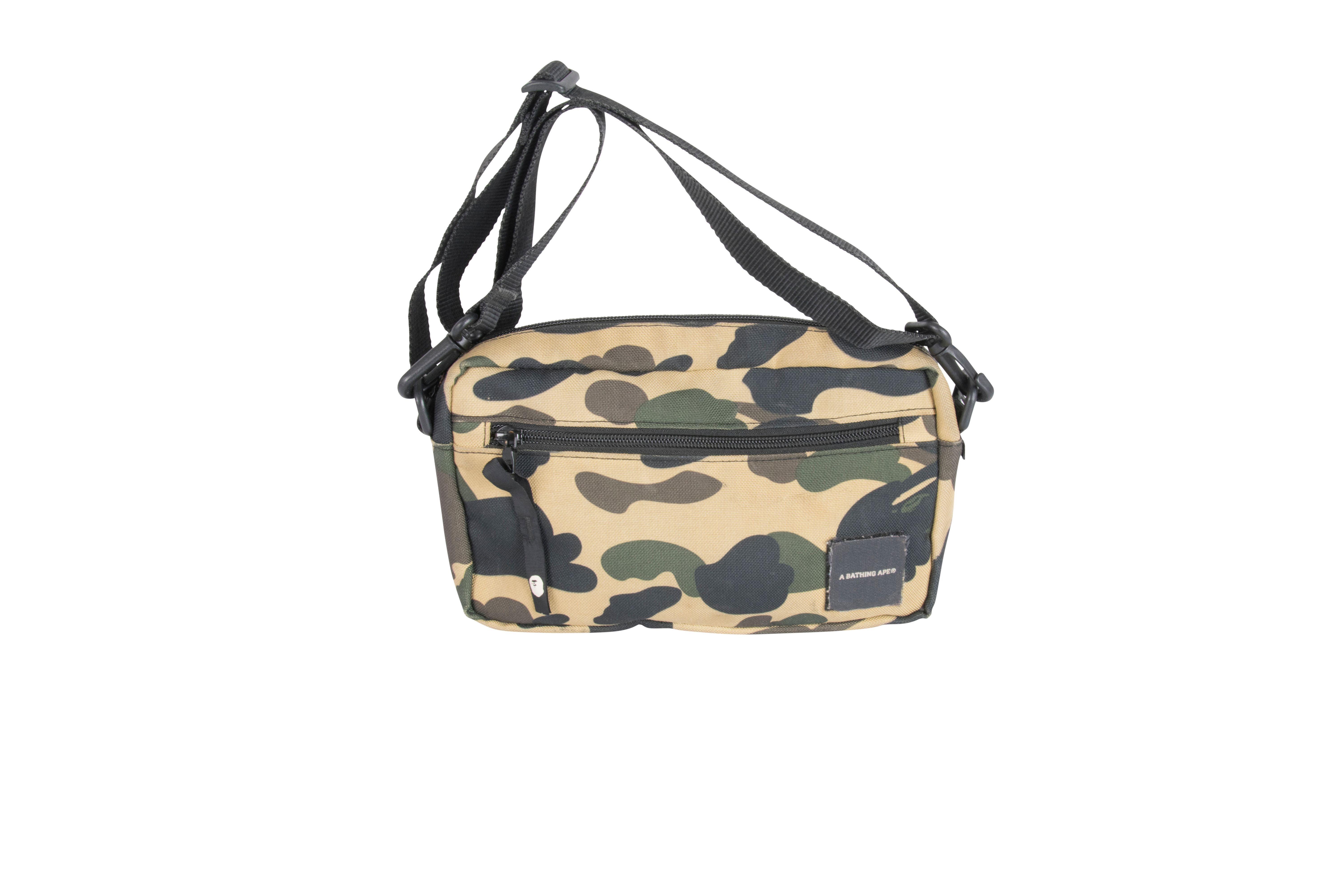 BAPE 1st Camo Cordura Mini Shoulder Bag by Kalysse Anthony | Basic