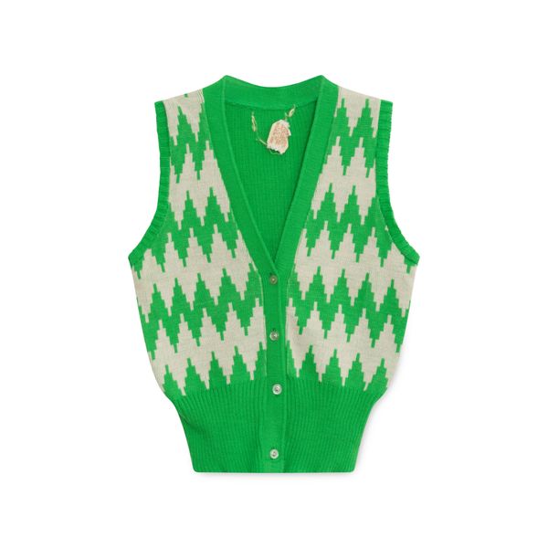 Vintage Green Vest