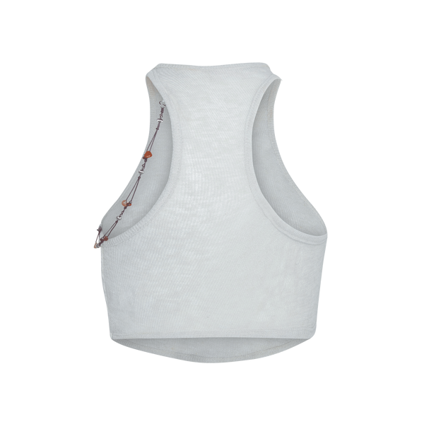 Hyein Seo Cream Crescent Tank