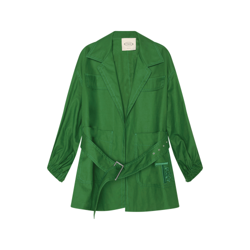 Tod's Caban Jacket in Green