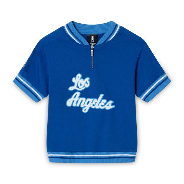 Reebok Los Angeles NBA Half Zip Shirt