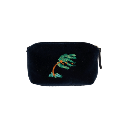 Stubbs and Wootton Suede Pouch