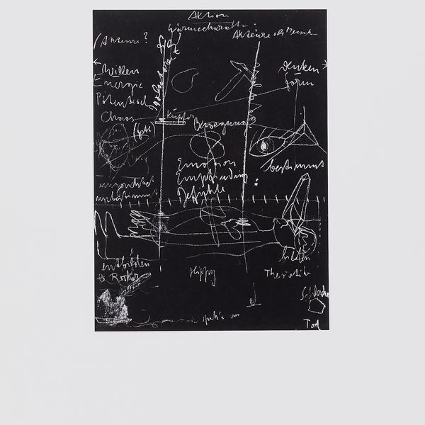 ‘Tafel III’ by Joseph Beuys, Signed