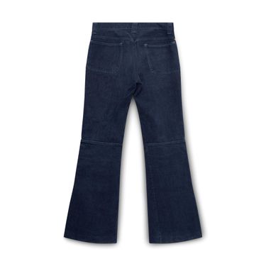 Vintage Blue Bootcut Trousers
