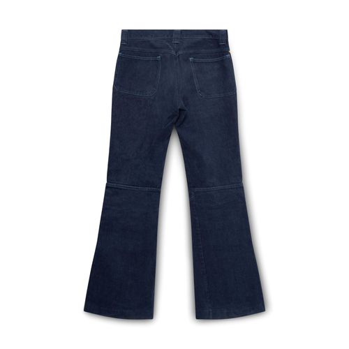 Vintage Blue Bootcut Trousers