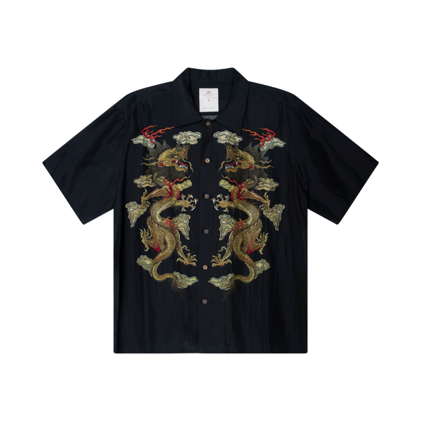 GRS Kowloon Double Dragon Overprint Shirt