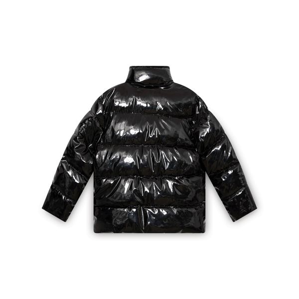 The Kooples Oversized Vinyl Down Jacket