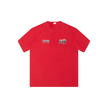 FTP x Thrasher Red Tee