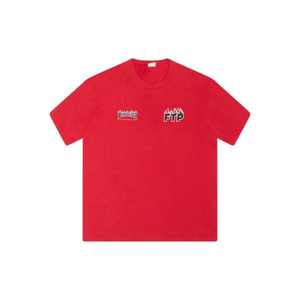 FTP x Thrasher Red Tee