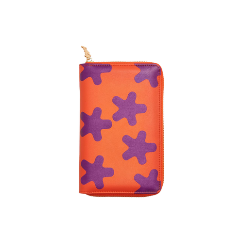 July Zip Wallet - Orange/Purple