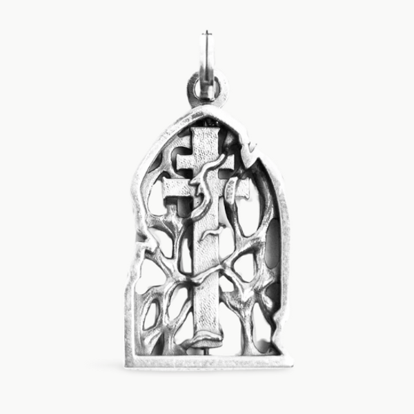 Ivy Cross Pendant