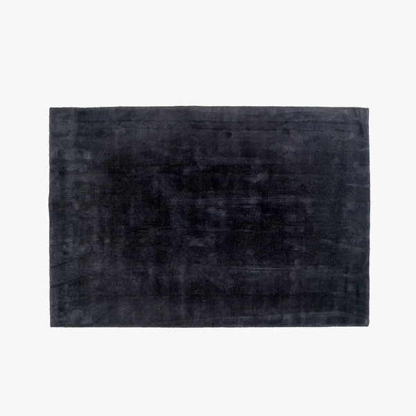 Black Woodlines Area Rug by Naja Utzom Popov for Carl Hansen, 2021