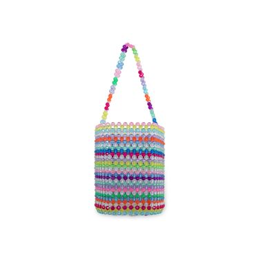 Susan Alexandra Custom Beaded Rainbow Bag 