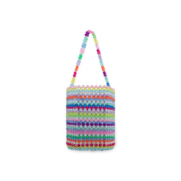 Susan Alexandra Custom Beaded Rainbow Bag 