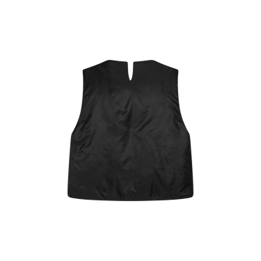 Nylon Pullover Vest V2 in Black