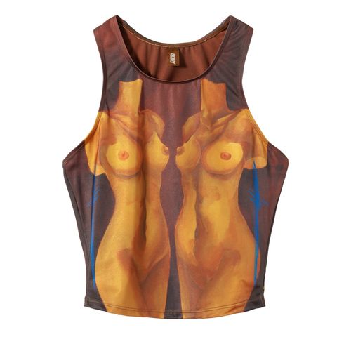 Body by Raven Tracy Hand-Painted Swim Tank
