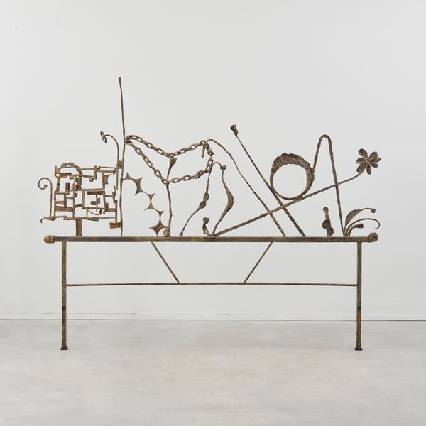 Salvino Marsura Composizione Bed Headboard, Treviso, Italy, 2000s