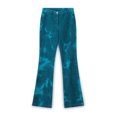 Christian Lacroix Turquoise Tie Dye Jeans