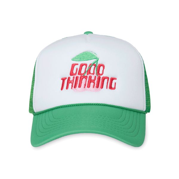 Cherry Trucker Hat - Green