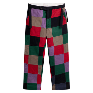 Bode Wool Patchwork Pants