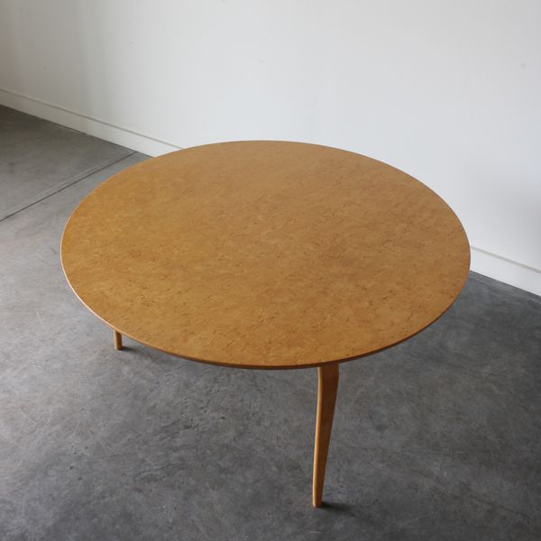 "Annika" Coffee Table by Bruno Mathsson for Karl Mathsson, Sweden, 1976