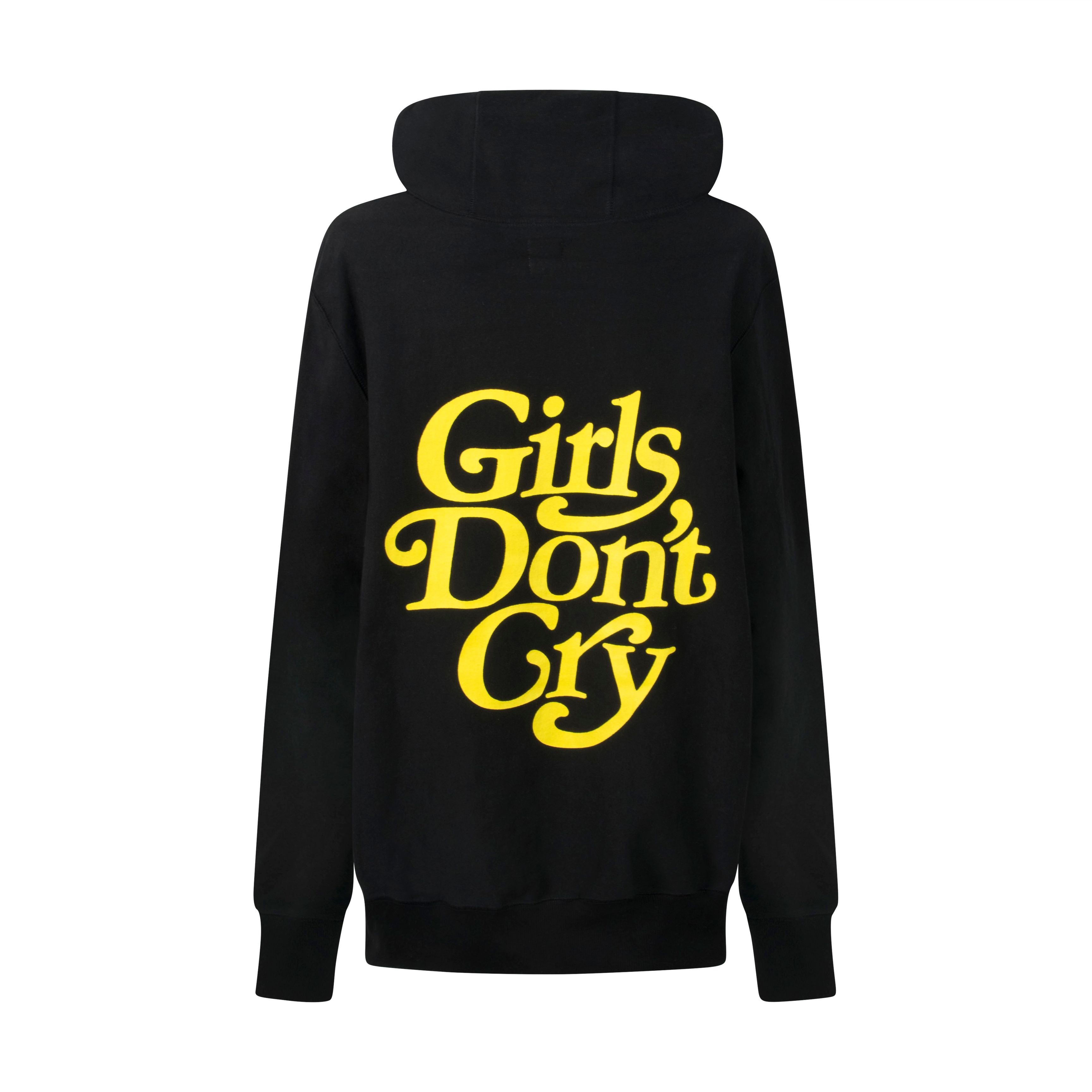 Girls Don't Cry Hoodie- Black/Yellow by Tavia Bonetti | Basic.Space