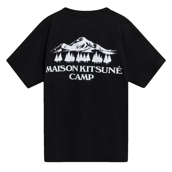 US MK Camp Short-Sleeved Tee-Shirt - Black