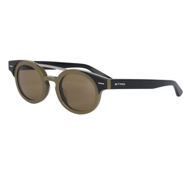 Etro Round Sunglasses- Khaki 