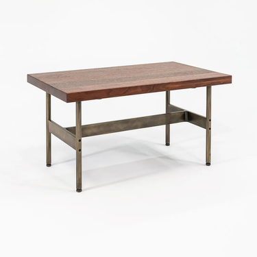 Walnut Laverne Rectangle Cocktail Coffee Table by Gratz Industries, 2021