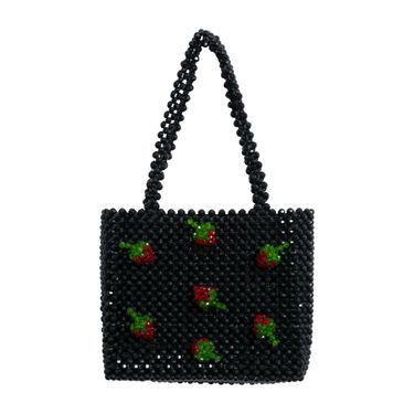 Susan Alexandra Strawberry Bag in Black