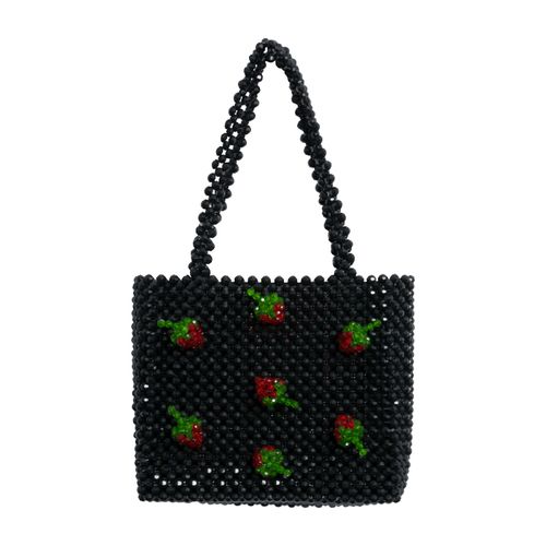 Susan Alexandra Black Strawberry Bag