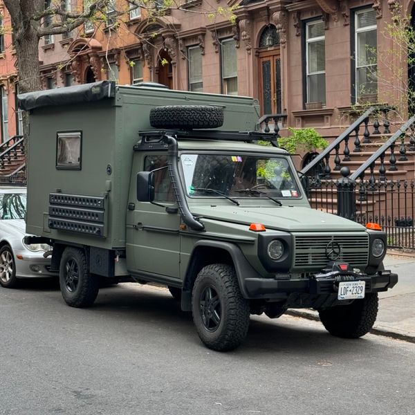 Mercedes G Wagon, Rare Chassis Cab Camper Built by Devon Turnbull, Ojas