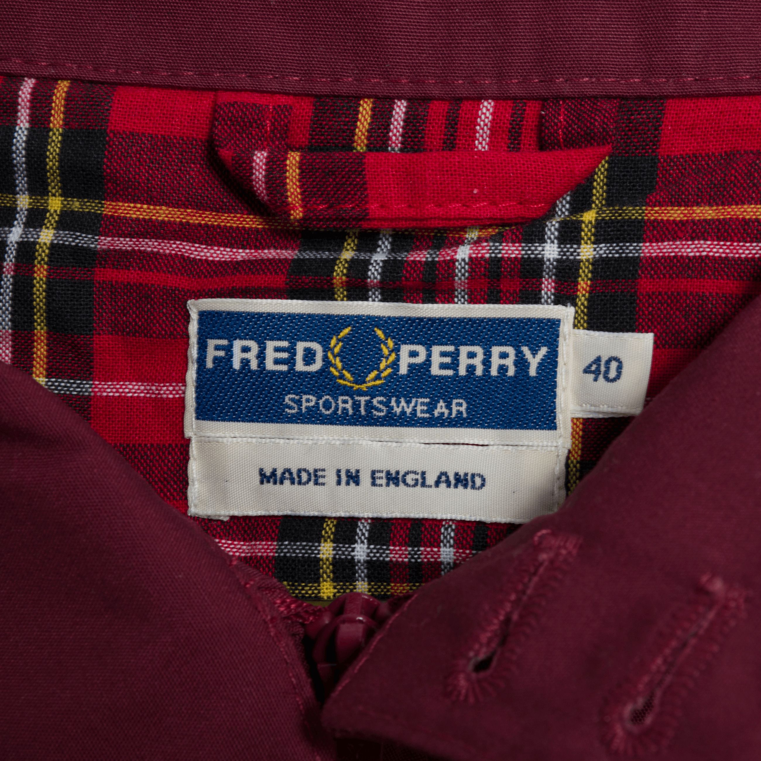 Fred Perry Port Harrington Made in England Jacket by Ganna Bogdan