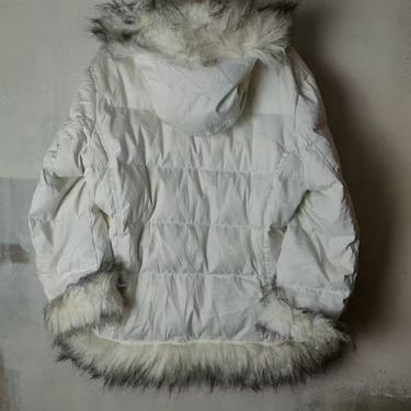 Uniqlo Japan Faux Fur Longline Puffer Coat